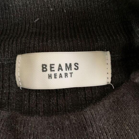BEAMS HEART Knit Pullover Long Sleeve - Picture 2 of 3